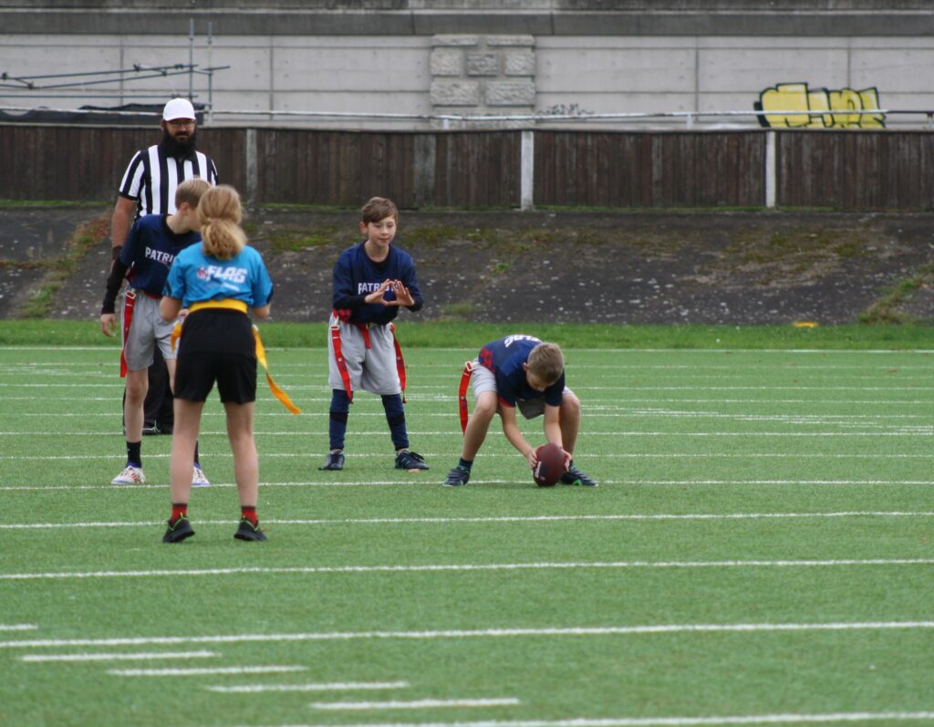 Flag Football Spielaufnahme 2